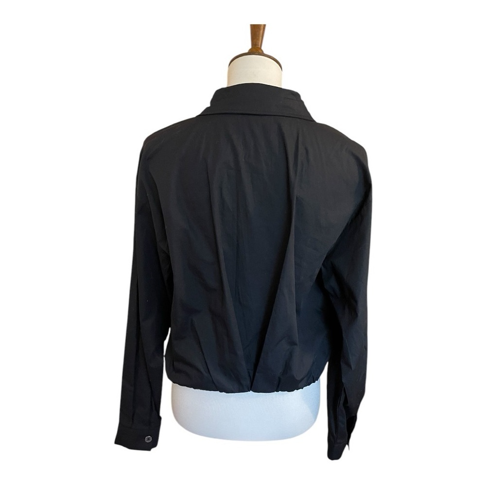 DKNYC Black Long Sleeve Collar Button Down Shirt - Picture 5 of 7
